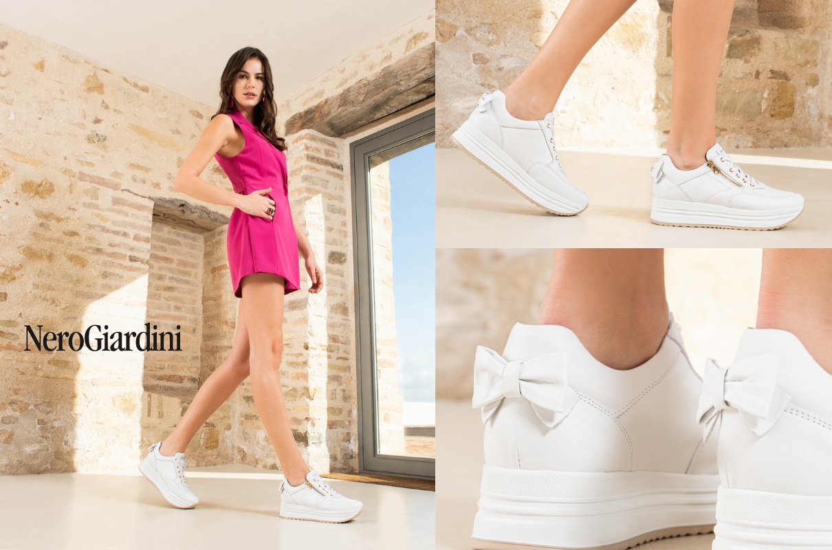 Sneakers Donna Nero Giardini - Punto Scarpe Ravasio